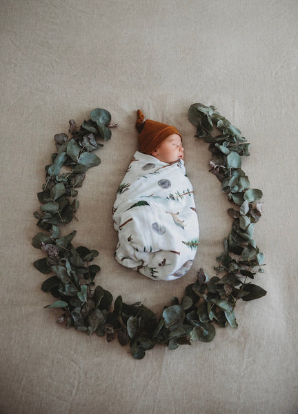 Baby Organic Muslin Wrap | Alpha