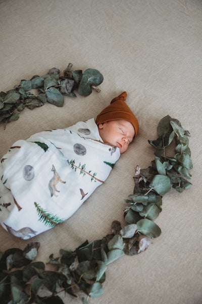 Baby Organic Muslin Wrap | Alpha