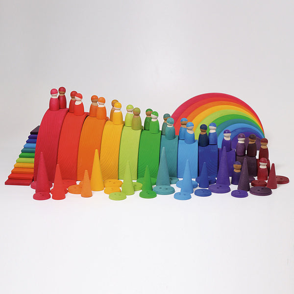 Grimm's 12 Piece Large Rainbow