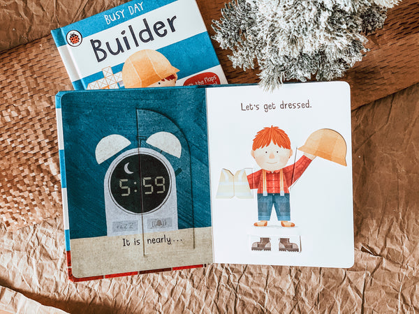 Busy Day Book: Builder