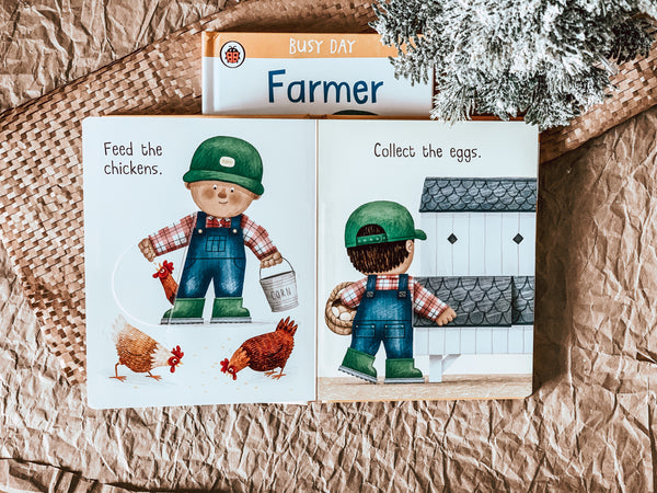 Busy Day Book: Farmer