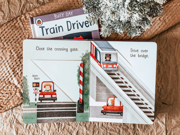Busy Day Book: Train Driver