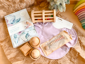 Baby Gift Box Set - Lilac Skies
