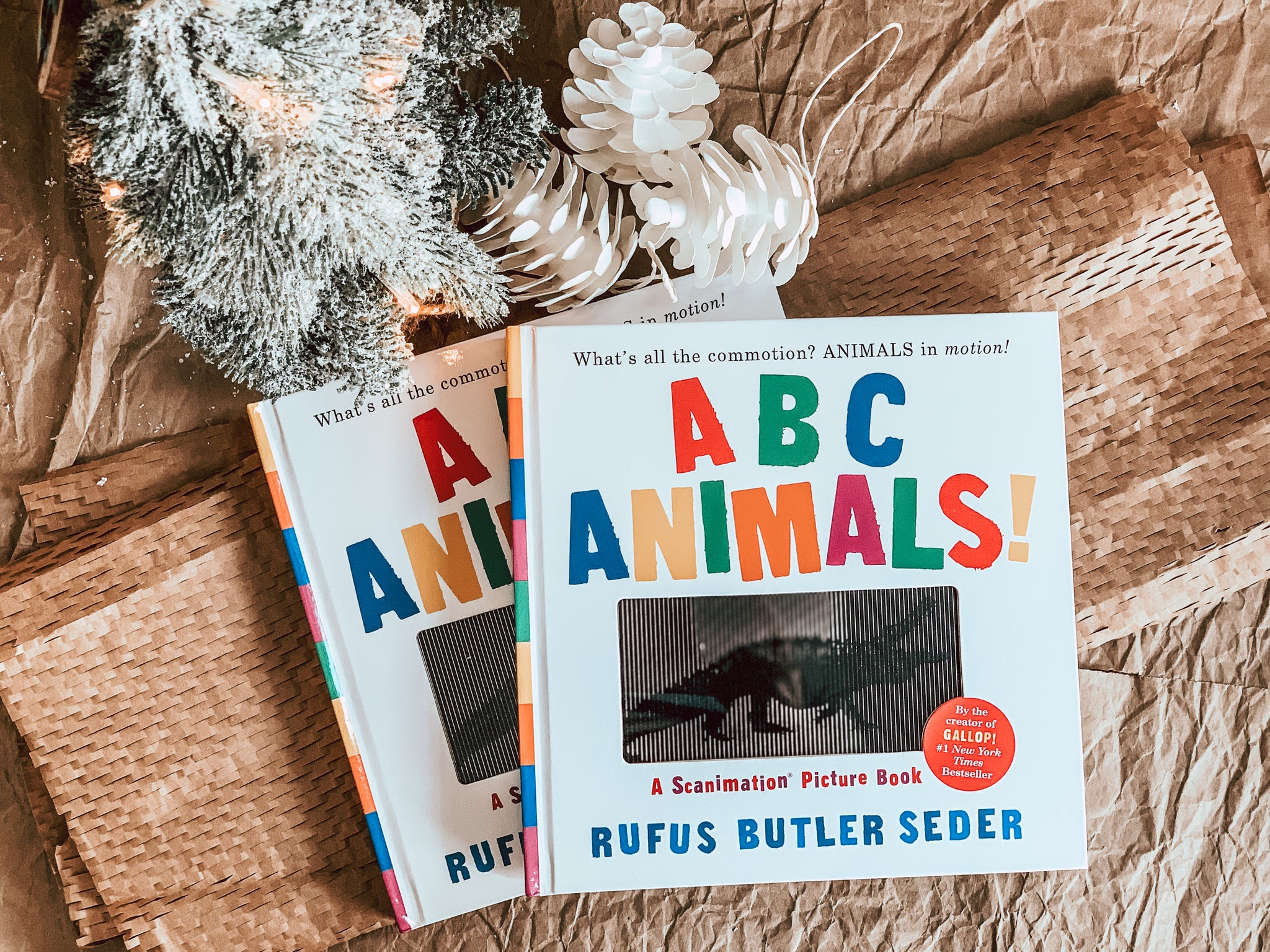 ABC Animals!: A Scanimation Picture Book Book by Rufus Butler Seder