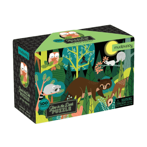 Mudpuppy - In The Forest Glow In The Dark Puzzle