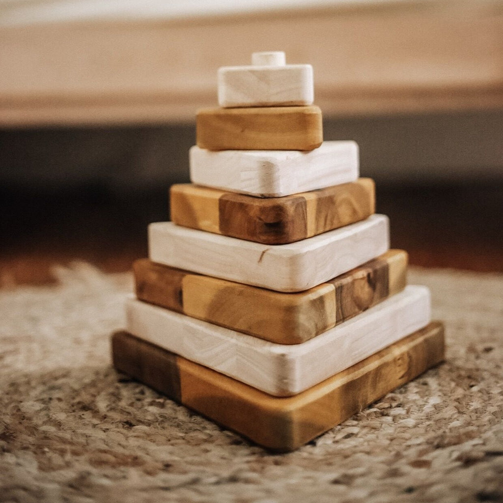 Tringle Stack Stacking Triangle – Lilac Tods