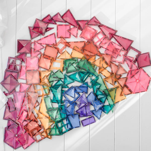 Connetix Tiles | 202 Piece Pastel Mega Pack [New Release!]